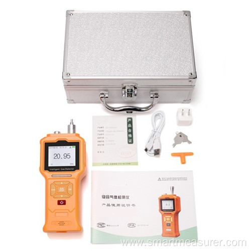 Portable gas analyzer air quality sensor